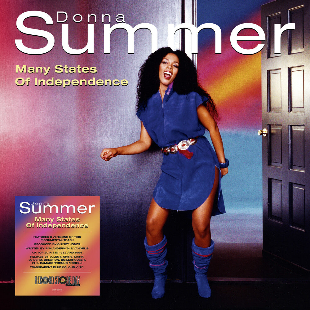 the album cover for Donna Summer - Many States Of Independence 