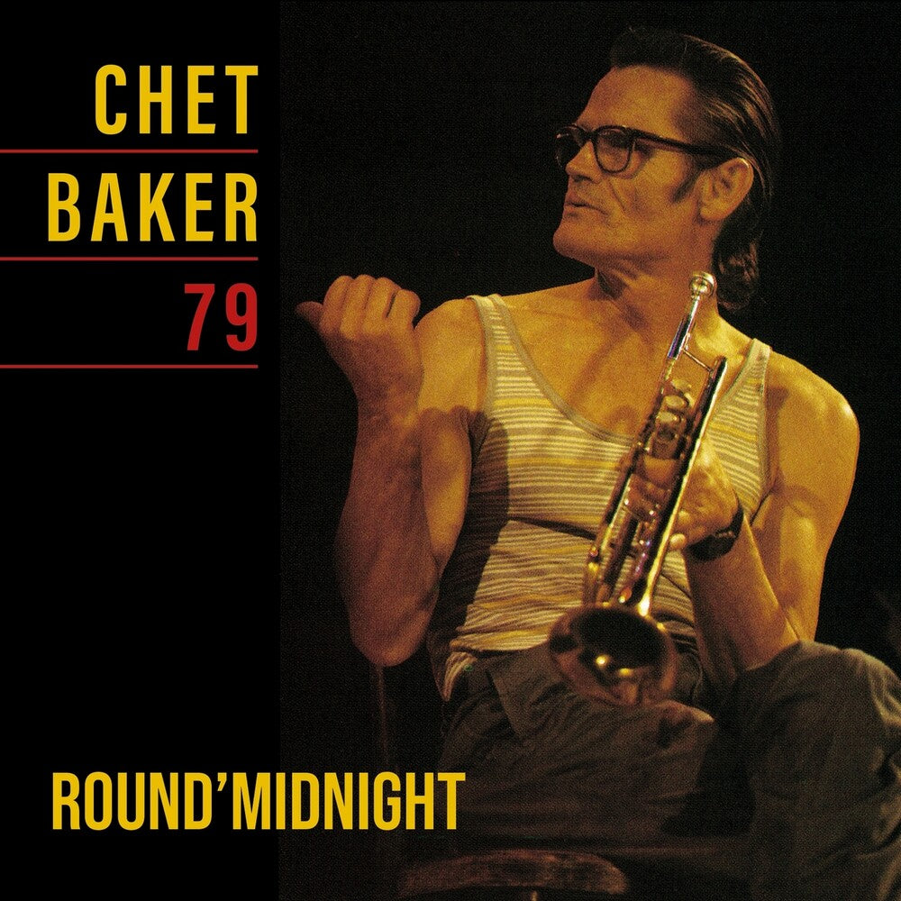 the album cover for Chet Baker - Round Midnight 79 (Blk) [Limited Edition]