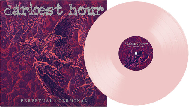 the album cover for Darkest Hour - Perpetual Terminal [Colored Vinyl] [Limited Edition] [180 Gram] (Pnk)