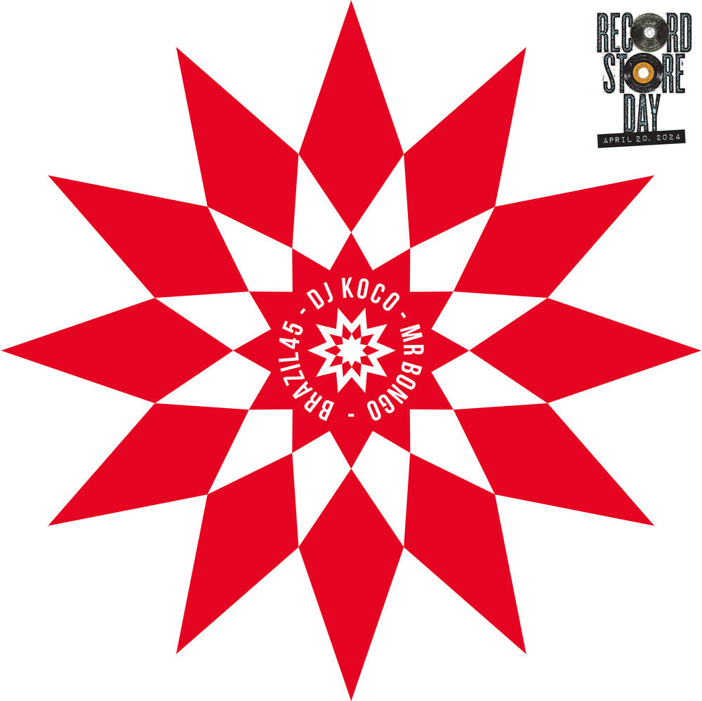 the album cover for Dj Koco - Brazil 45 Vol. 5 / Various (Rex) - Dj Koco - Brazil 45 Vol. 5 / Various (Rsd) [Record Store Day] 