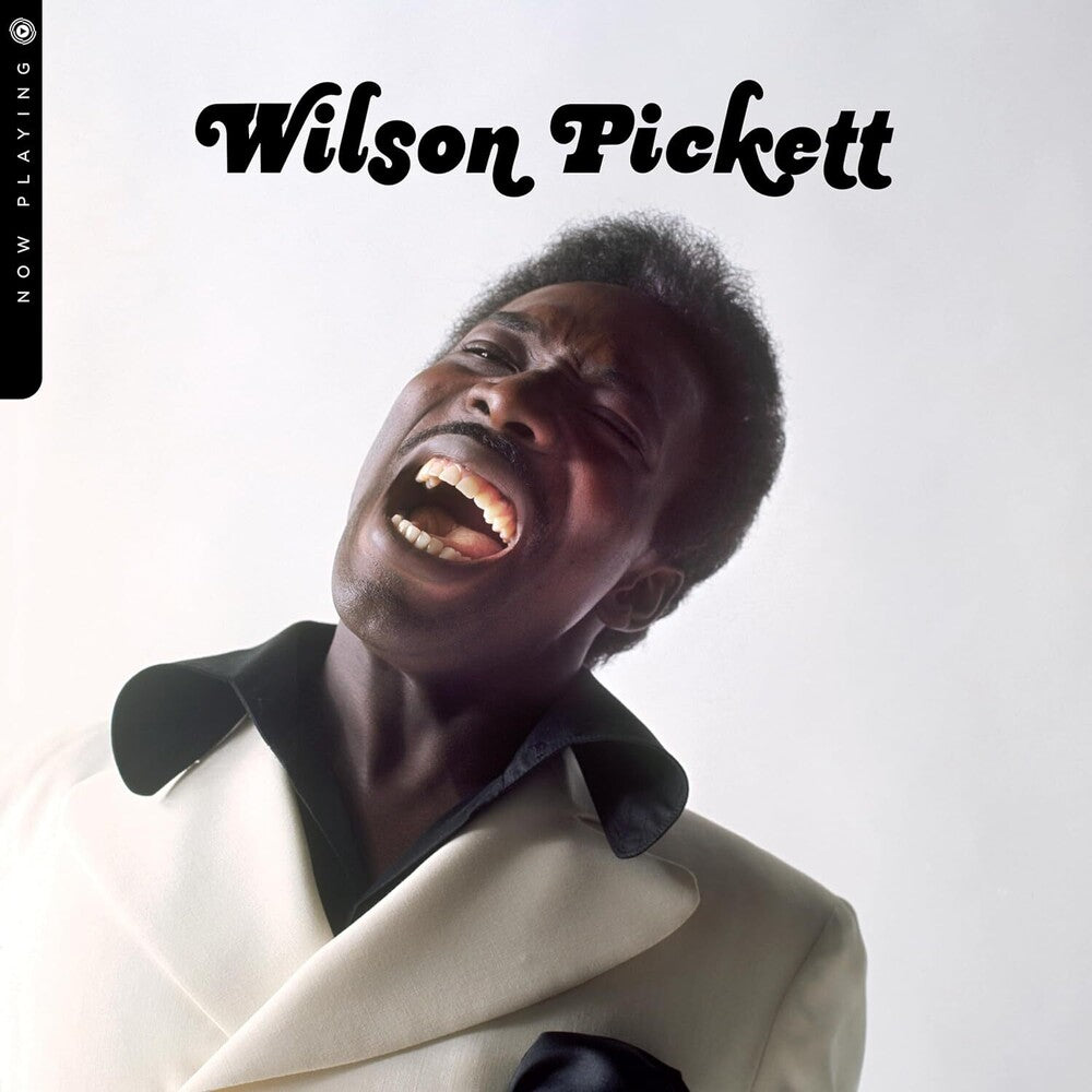 the album cover for Wilson Pickett - Now Playing
