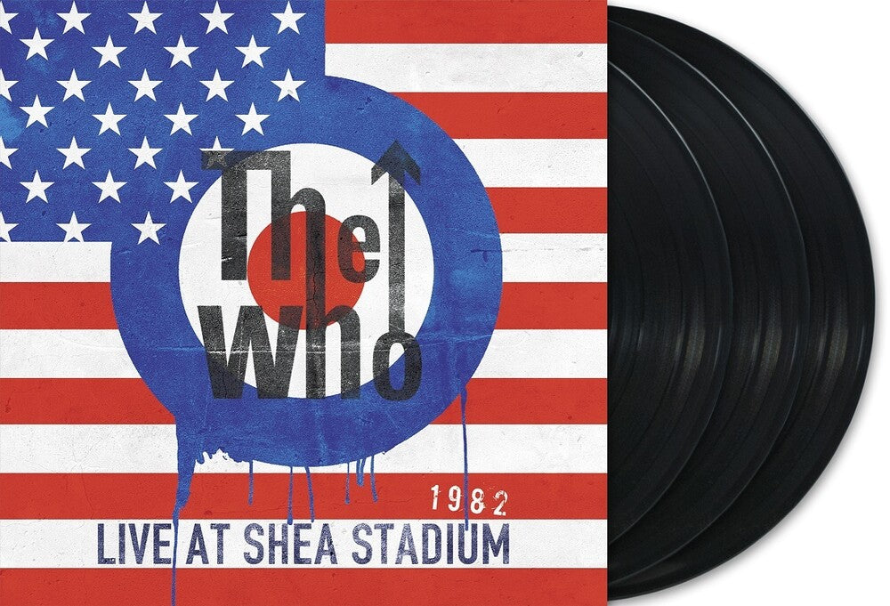 the album cover for The Who - Live At Shea Stadium 1982 [3 LP]