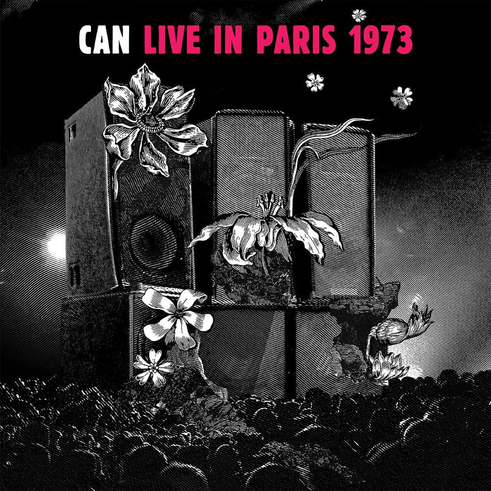 the album cover for Can - Live In Paris 1973