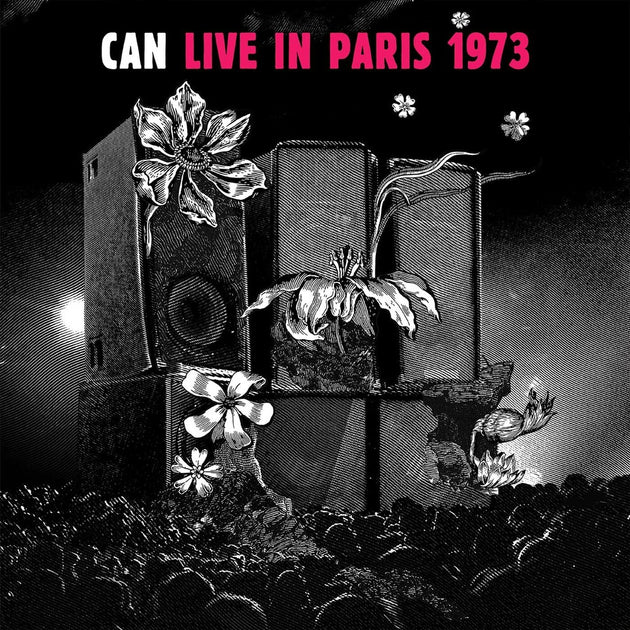 the album cover for Can - Live In Paris 1973