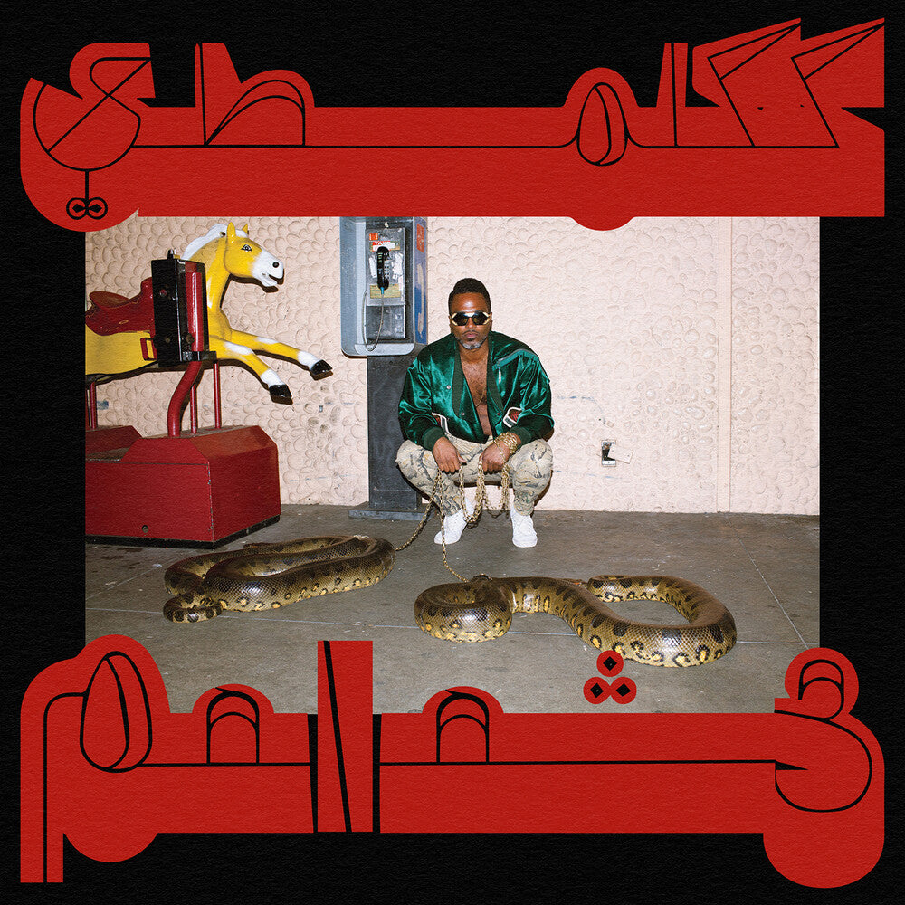 the album cover for Shabazz Palaces - Robed In Rareness [Ruby LP]