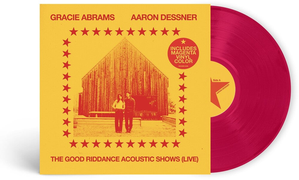 the album cover for Gracie Abrams - The Good Riddance Acoustic Shows (Live) [Magenta LP]