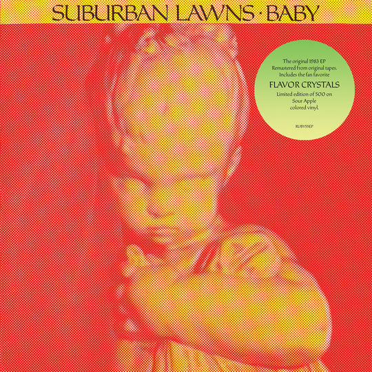 the album cover for Suburban Lawns - Baby [Colored Vinyl] [Limited Edition]