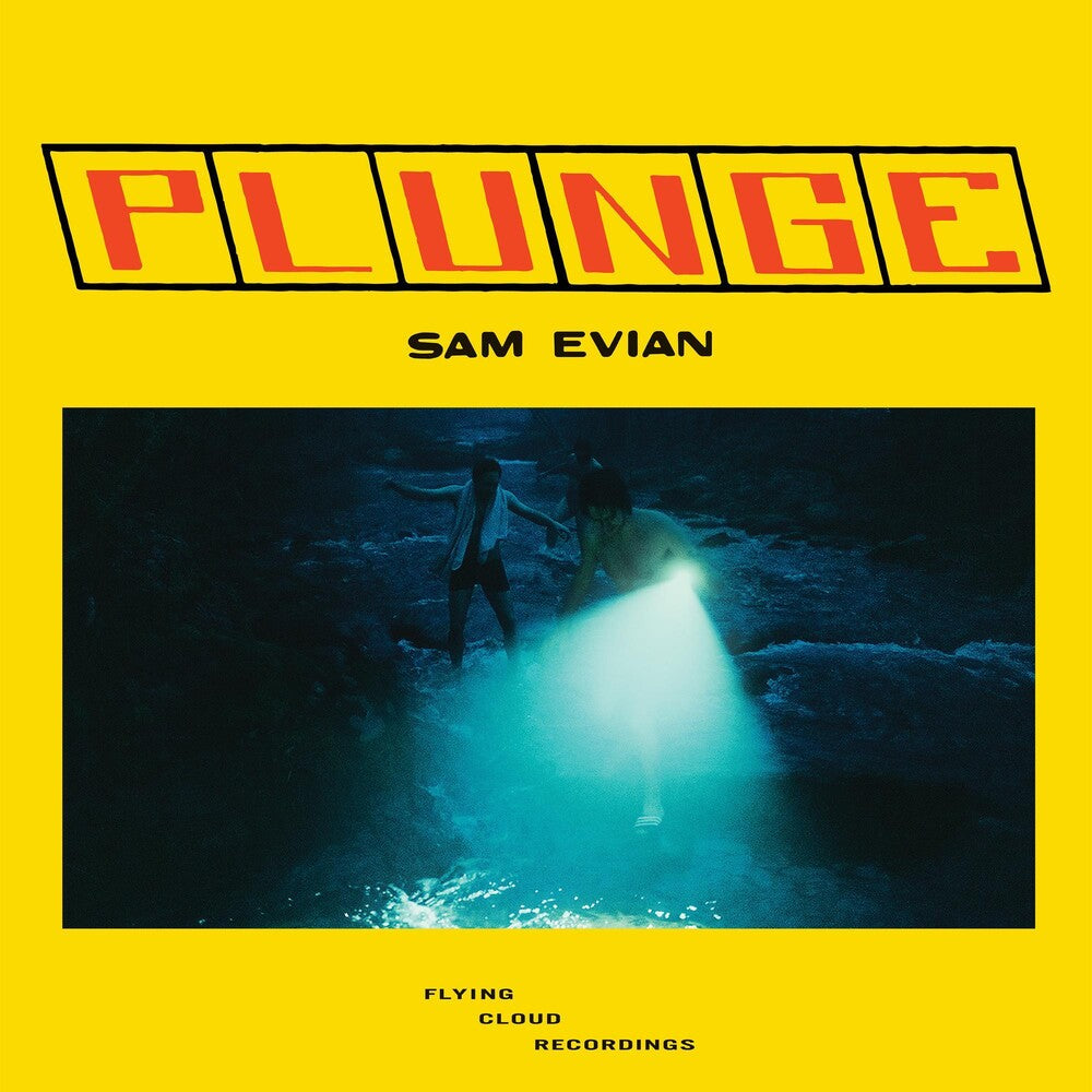 the album cover for Sam Evian - Plunge [Indie Exclusive Limited Edition Clearwater Blue LP]