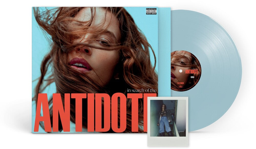 the album cover for Fletcher - In Search Of The Antidote [Indie Exclusive Light Blue LP]