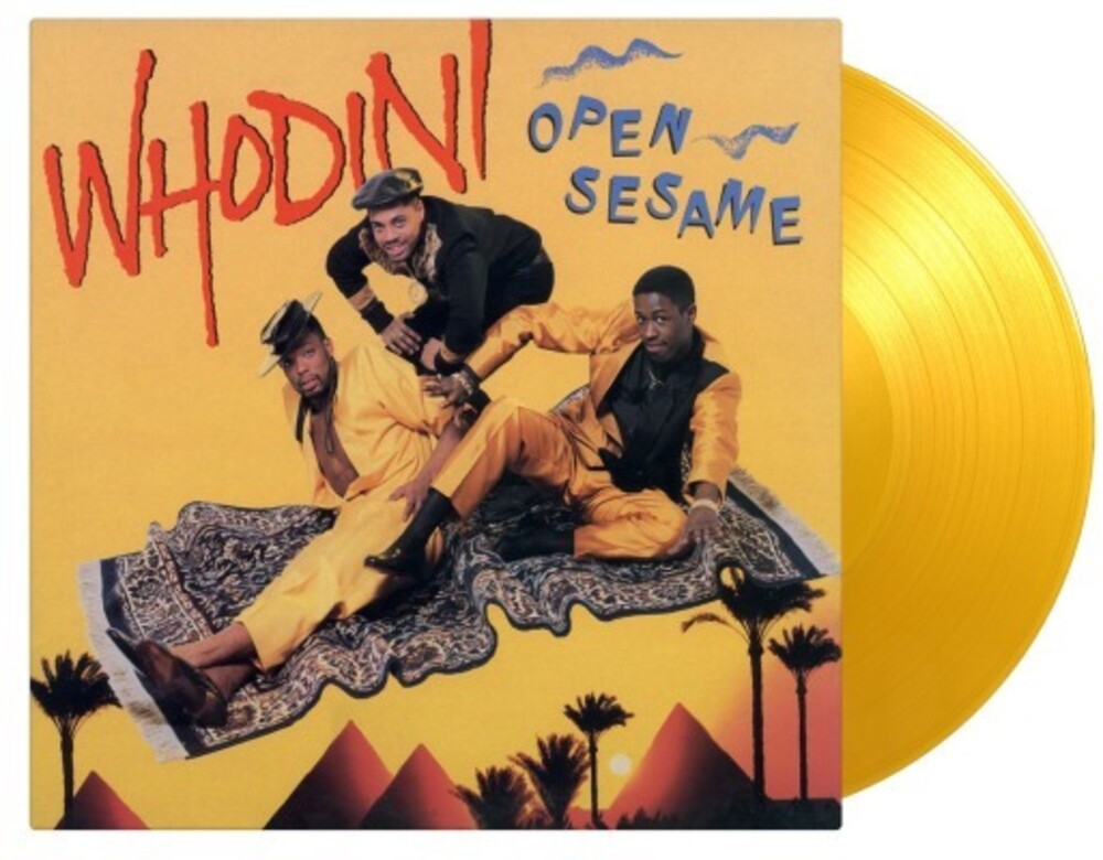 the album cover for Whodini - Open Sesame [Colored Vinyl] [Limited Edition] [180 Gram] (Ylw) (Hol)