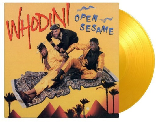 the album cover for Whodini - Open Sesame [Colored Vinyl] [Limited Edition] [180 Gram] (Ylw) (Hol)