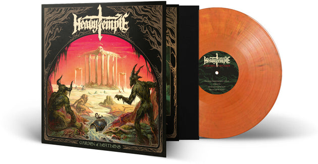 the album cover for Heavy Temple - Garden Of Heathens [Colored Vinyl] (Gate) [Limited Edition] (Ofgv)