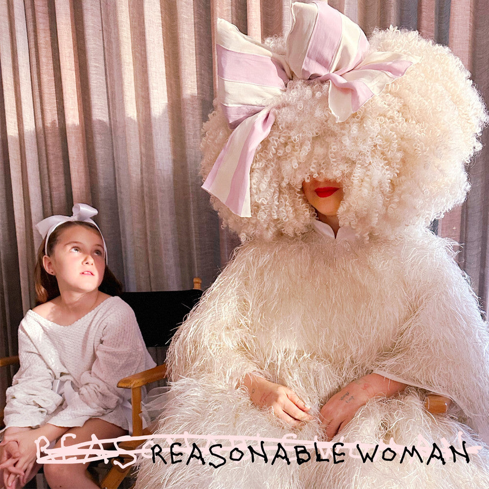 the album cover for Sia - Reasonable Woman [Indie Exclusive Incredible Baby Blue LP]