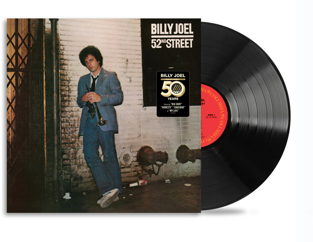 the album cover for Billy Joel - 52nd Street