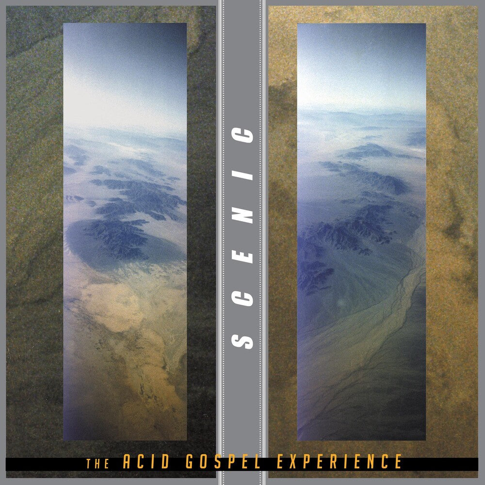 the album cover for Scenic - Acid Gospel Experience [Clear Vinyl] (Grn) [Record Store Day] 