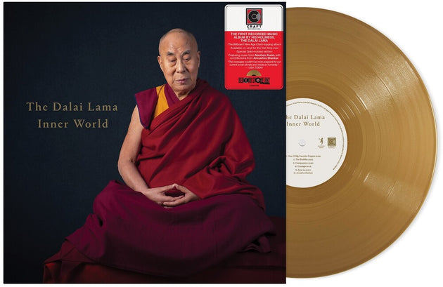 the album cover for Dalai Lama - Inner World [Record Store Day] 