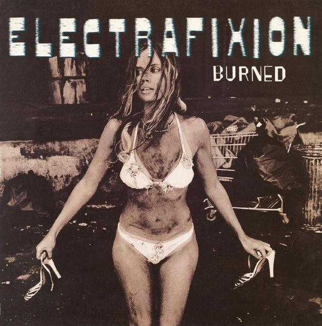 the album cover for Electrafixion - Burned (Blk) [Colored Vinyl] (Ofgv) [Record Store Day] (Wht) 