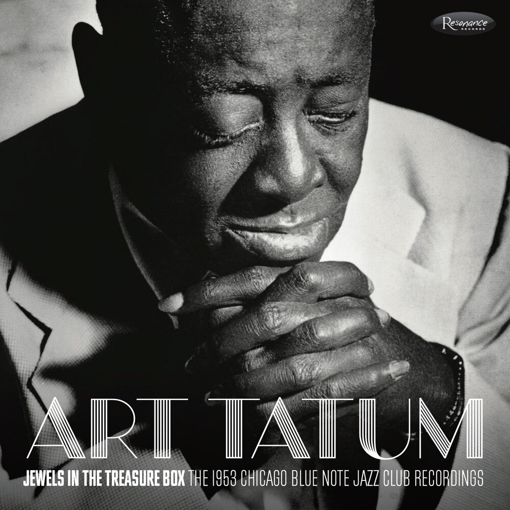 the album cover for Art Tatum - Jewels In Treasure Box: 1953 Chicago Blue Note Jaz 