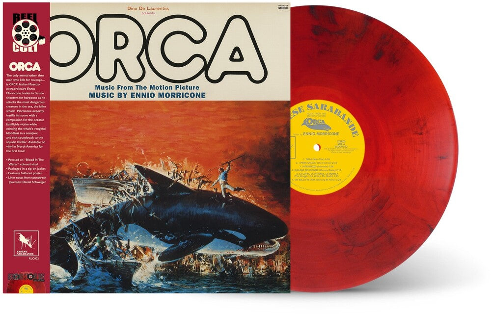 the album cover for Ennio Morricone  (Rex) - Orca - O.S.T [Record Store Day] 
