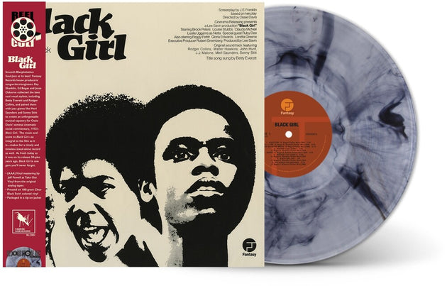 the album cover for Black Girl (Reel Cut Series) / O.S.T. (Rex) - Black Girl (Reel Cut Series) / O.S.T. [Record Store Day] 