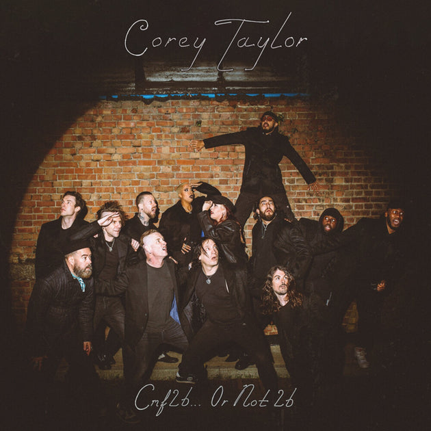 the album cover for Corey Taylor - Cmf2b... Or Not 2b [Colored Vinyl] [Record Store Day] 