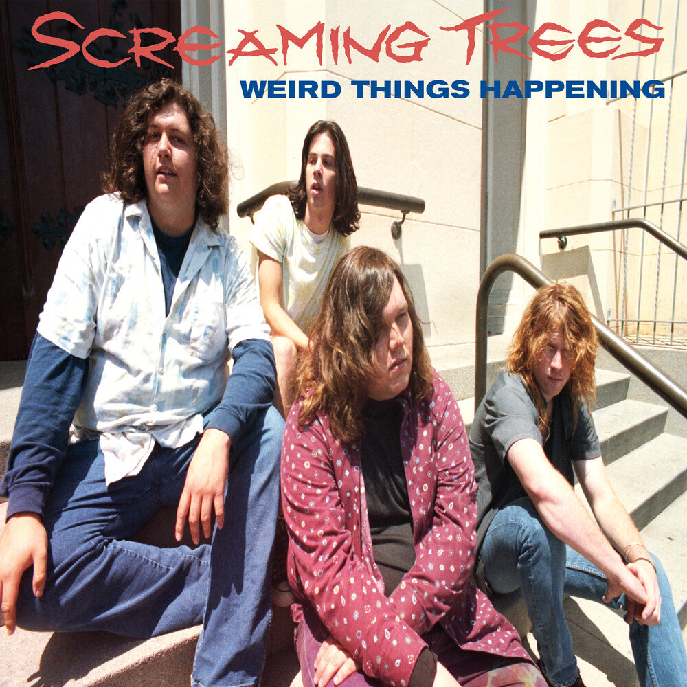 the album cover for Screaming Trees - Weird Things Happening (Ellensburg Demos 1986-1988 