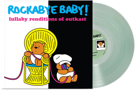 the album cover for Rockabye Baby! - Lullaby Renditions Of Outkast [Colored Vinyl] [Download Included]