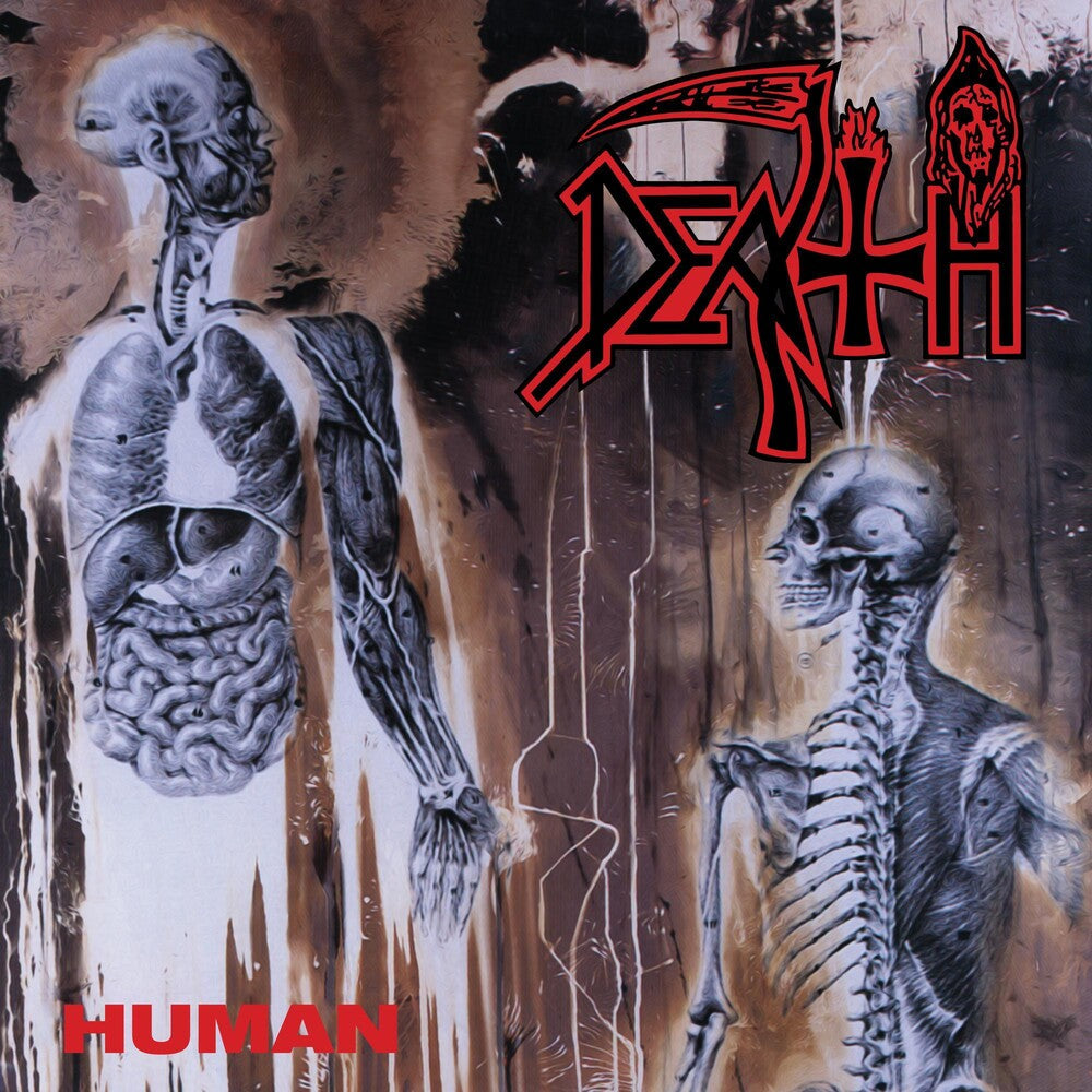 the album cover for Death - Human (Blue) [Colored Vinyl] (Gol) (Wht) (Spla)