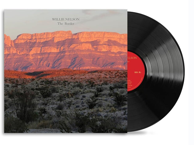 the album cover for Willie Nelson - The Border [LP]