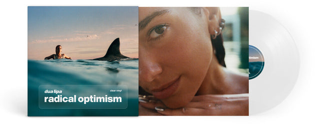 the album cover for Dua Lipa - Radical Optimism [Crystal Clear LP]
