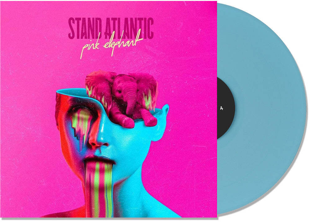 the album cover for Stand Atlantic - Pink Elephant - Light Blue (Blue) [Colored Vinyl]