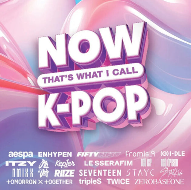the album cover for Various Artists - NOW K-Pop 2024 [LP]