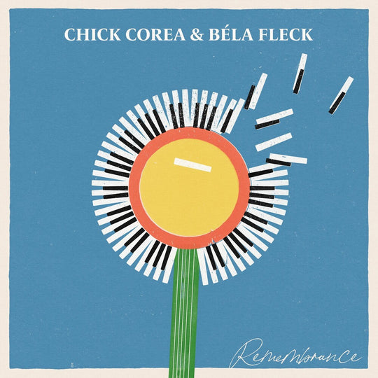 the album cover for Bela Fleck and Chick Corea - Remembrance [LP]