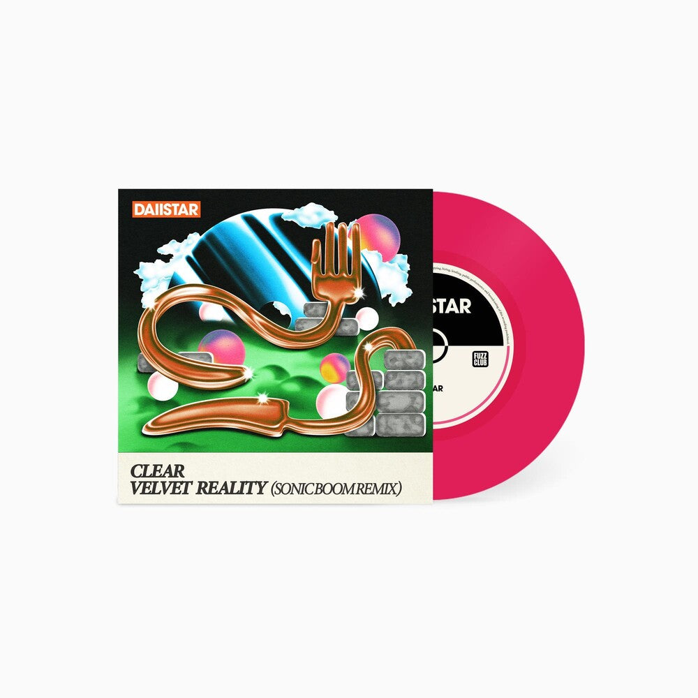 the album cover for Daiistar - Clear [Colored Vinyl] (Pnk) [Indie Exclusive]