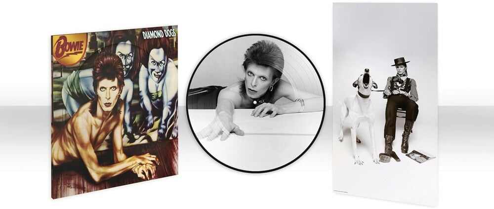the album cover for David Bowie - Diamond Dogs (50th Anniversary Picture Disc)