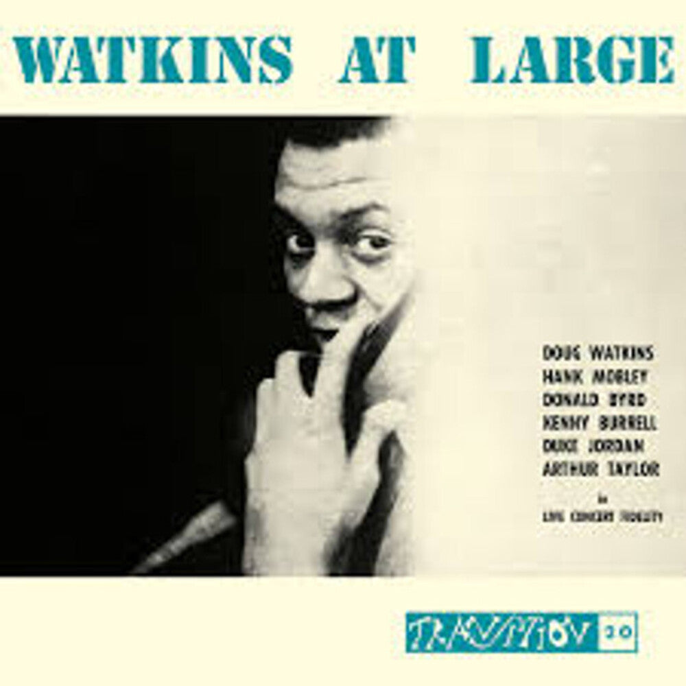 the album cover for Doug Watkins - Watkins At Large (Blue Note Tone Poet Series)