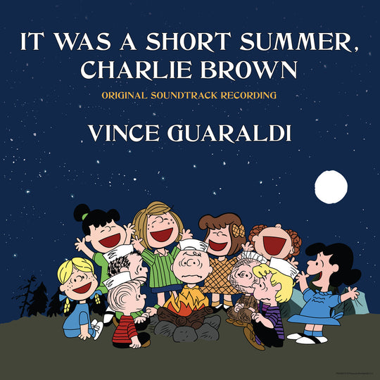 the album cover for Vince Guaraldi  (Frpm) (Aniv) - It Was A Short Summer Charlie Brown - O.S.T.