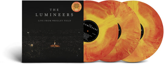 the album cover for The Lumineers - Live From Wrigley Field [Indie Exclusive] [Indie Exclusive]