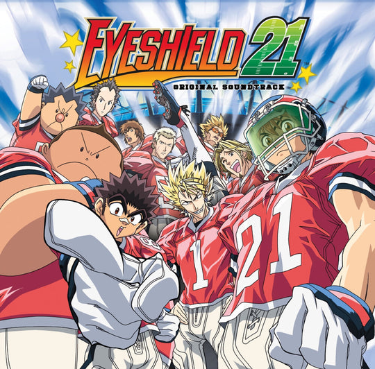 the album cover for Eyeshield 21 / Various (Colv) (Ogv) (Red) - Eyeshield 21 / Various [Colored Vinyl] [180 Gram] (Red)
