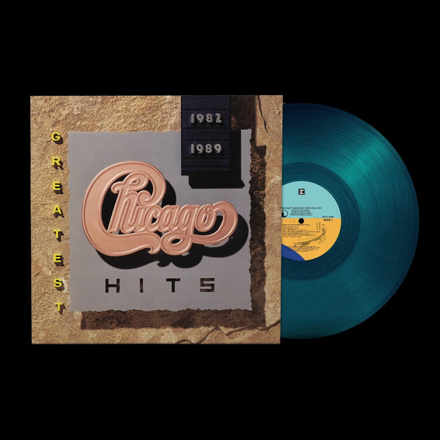 the album cover for Chicago - Greatest Hits 1982-1989 (Blue) [Colored Vinyl] (Bme)