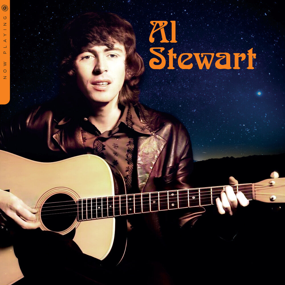 the album cover for Al Stewart - Now Playing (Blue) [Colored Vinyl] (Bme)