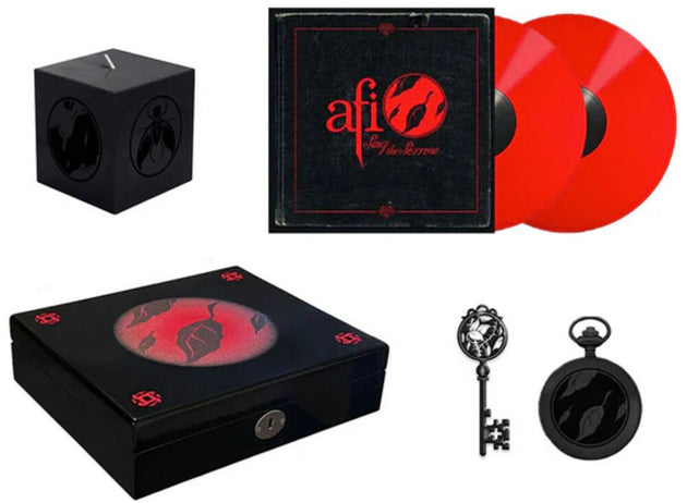 the album cover for AFI - Sing The Sorrow Collector's Box Set (Box) [Colored Vinyl]
