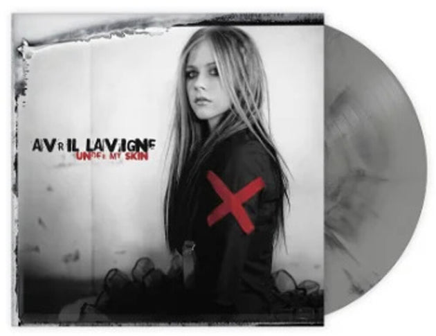 the album cover for Avril Lavigne - Under My Skin [Colored Vinyl] (Uk)