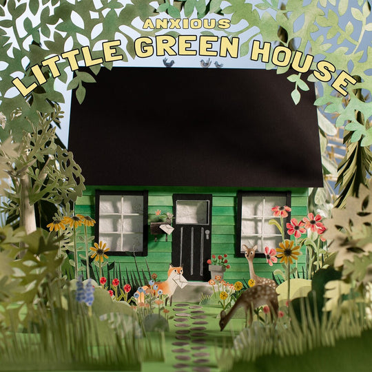 the album cover for Anxious - Little Green House [Colored Vinyl]