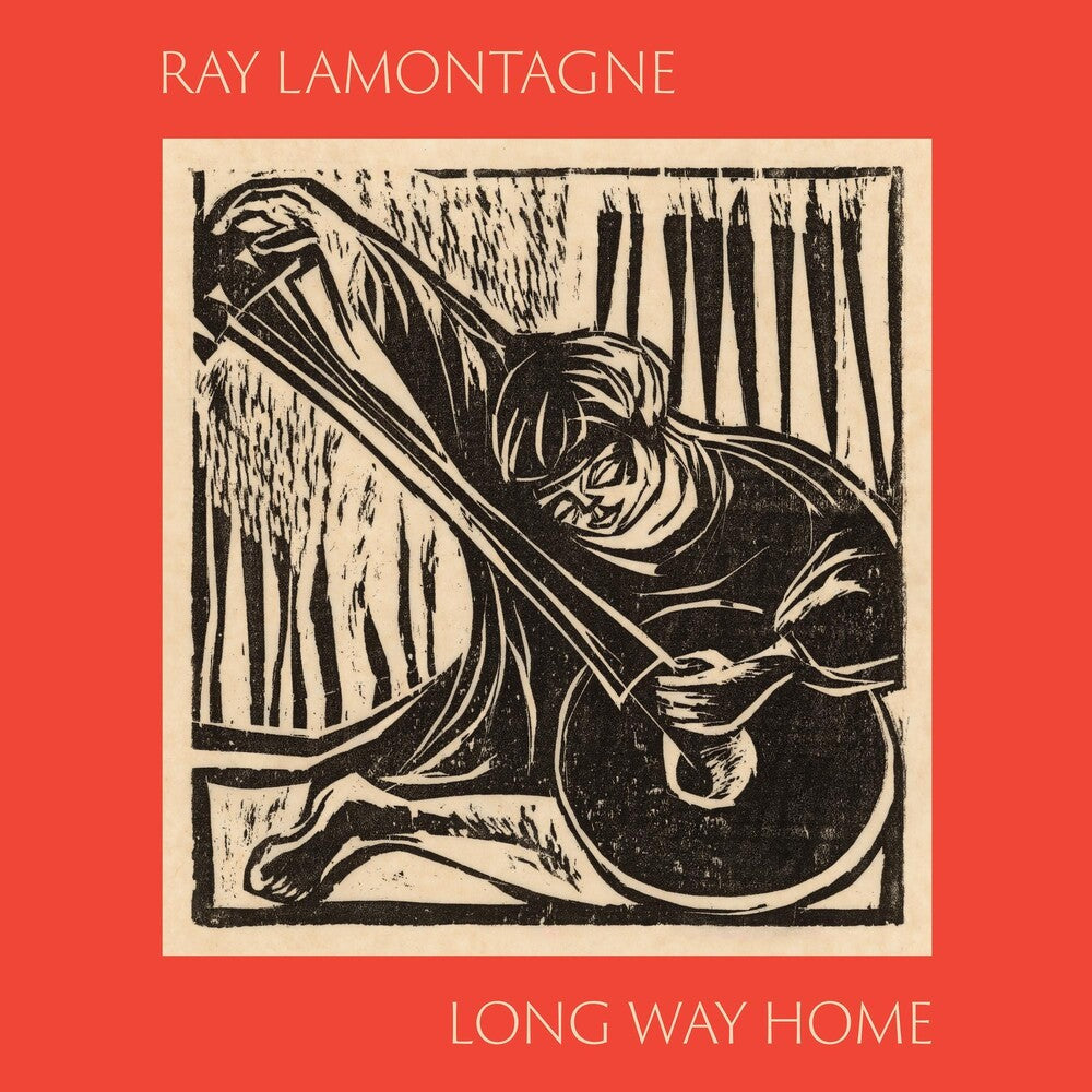 the album cover for Ray LaMontagne - Long Way Home [LP]