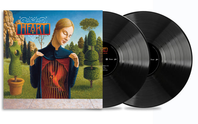 the album cover for Heart - Greatest Hits [Remastered 2LP]