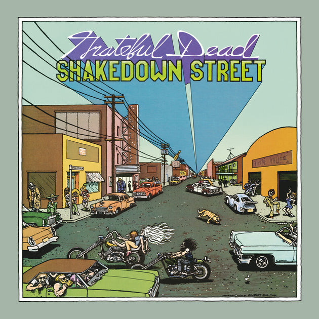 the album cover for Grateful Dead - Shakedown Street