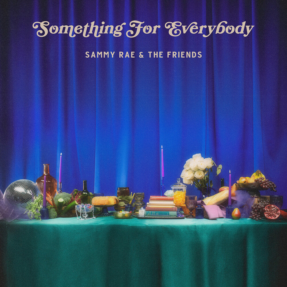 the album cover for Sammy Rae  & The Friends - Something For Everybody (Blue) [Colored Vinyl] (Gate)