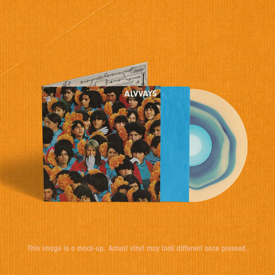 the album cover for Alvvays - Alvvays (10th Anniversary) (Blue) (Bonus Track)
