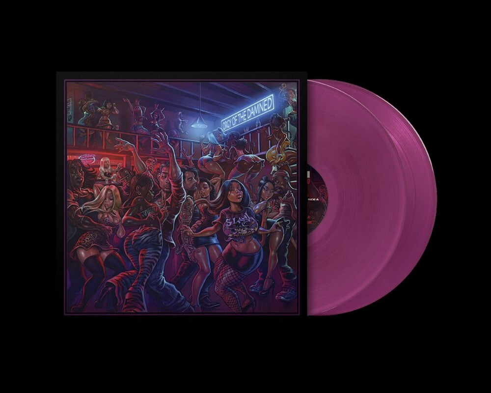 the album cover for Slash - Orgy Of The Damned [Indie Exclusive] Purple [Colored Vinyl] (Purp)
